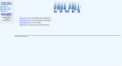 Desktop Screenshot of freefallgames.com